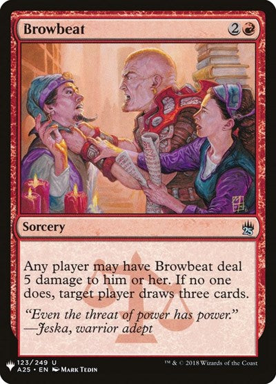 Browbeat (Mystery Booster) Light Play