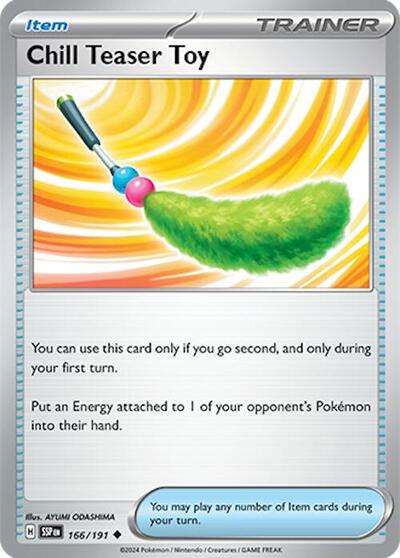 Chill Teaser Toy (SV08: Surging Sparks) Near Mint Reverse Holofoil