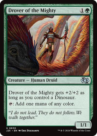 Drover of the Mighty (Foundations Jumpstart) Near Mint