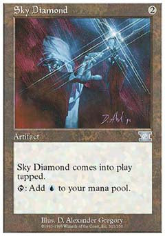 Sky Diamond (Classic 6th Edition) Light Play