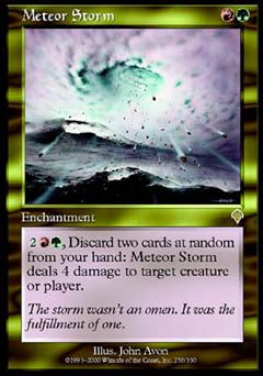 Meteor Storm (Invasion) Light Play