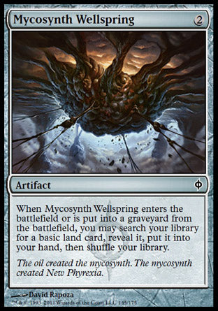 Mycosynth Wellspring (New Phyrexia) Light Play