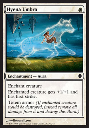 Hyena Umbra (Rise of the Eldrazi) Light Play