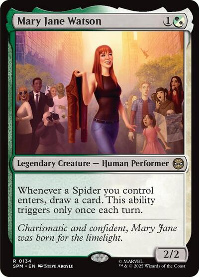 Mary Jane Watson (Marvel's Spider-Man) Near Mint Foil