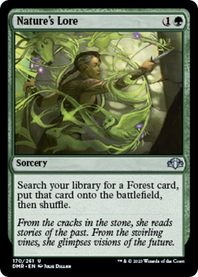 Nature's Lore (Dominaria Remastered) Near Mint