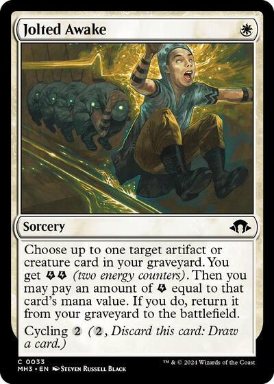 Jolted Awake (Modern Horizons 3) Light Play Foil