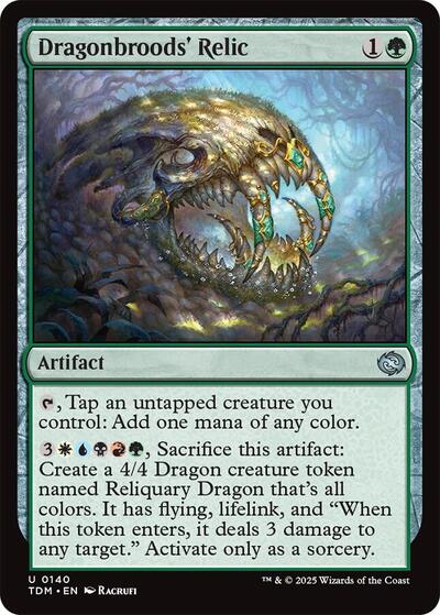 Dragonbroods' Relic (Tarkir: Dragonstorm) Near Mint Foil