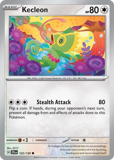 Kecleon (SV09: Journey Together) Near Mint Reverse Holofoil