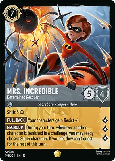 Mrs. Incredible - Determined Rescuer (Wilds Unknown) Near Mint