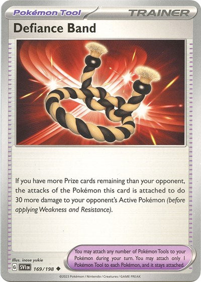 Defiance Band (Scarlet and Violet: Base Set) Near Mint Reverse Holofoil