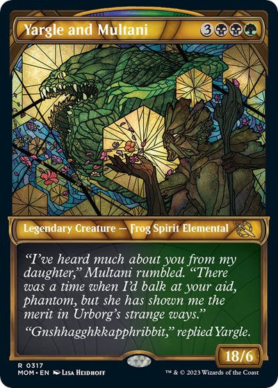 Yargle and Multani (Showcase) (March of the Machine) Near Mint