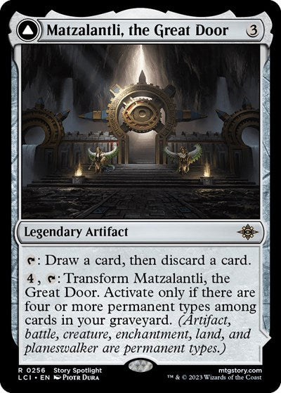 Matzalantli, the Great Door (The Lost Caverns of Ixalan) Near Mint Foil