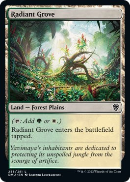 Radiant Grove (Dominaria United) Light Play