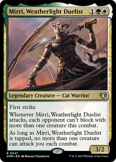 Mirri, Weatherlight Duelist (Commander Masters) Near Mint Foil