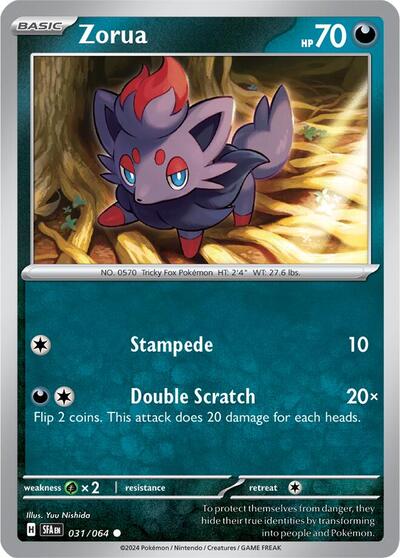 Zorua - 031 (SV: Shrouded Fable) Near Mint