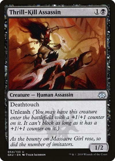 Thrill-Kill Assassin (Ravnica Allegiance: Guild Kits) Light Play