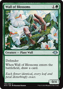 Wall of Blossoms (Modern Horizons) Light Play