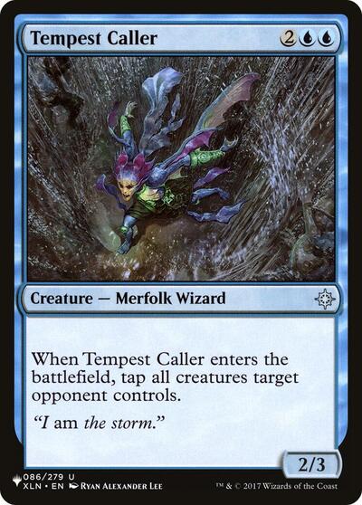 Tempest Caller (The List) Near Mint