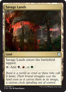 Savage Lands (Commander 2018) Light Play
