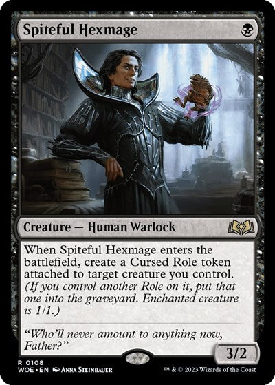 Spiteful Hexmage (Wilds of Eldraine) Near Mint Foil