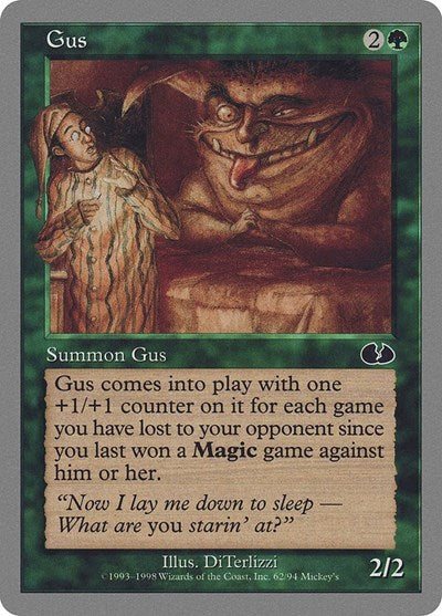 Gus (Unglued) Light Play
