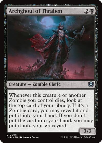 Archghoul of Thraben (Innistrad Remastered) Light Play Foil