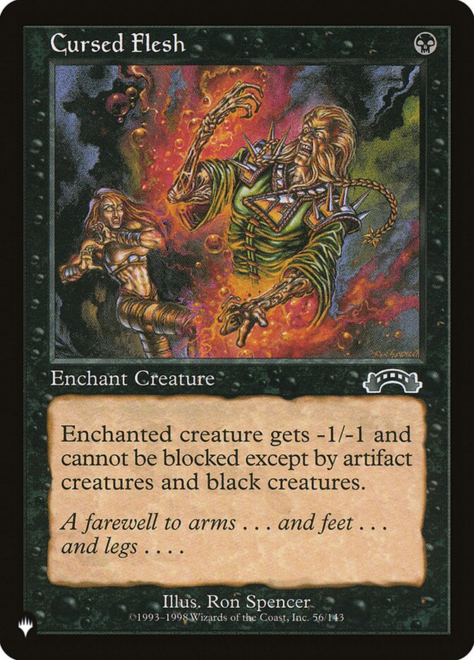 Cursed Flesh (The List) Light Play