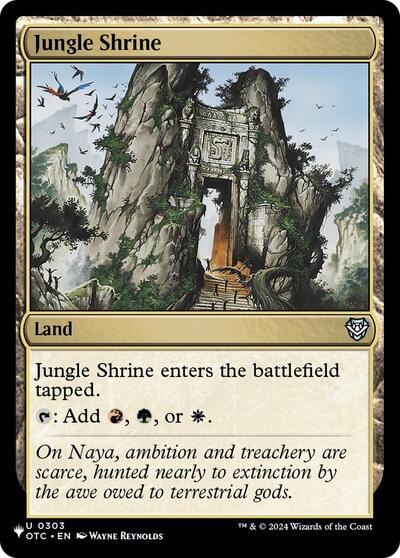 Jungle Shrine (OTC) (The List) Light Play