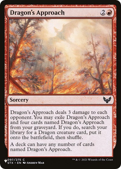 Dragon's Approach (The List) Near Mint