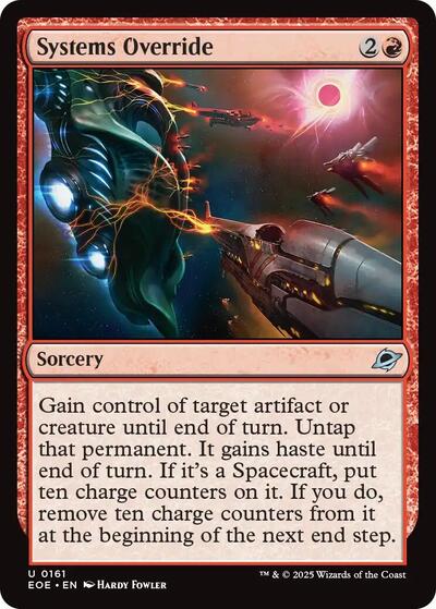 Systems Override (Edge of Eternities) Near Mint Foil