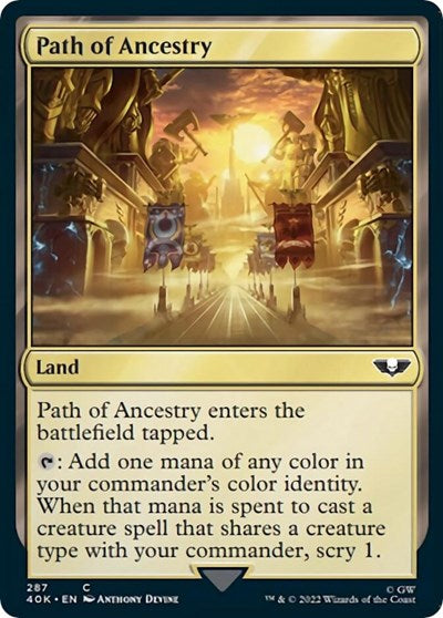 Path of Ancestry (Universes Beyond: Warhammer 40K) Near Mint