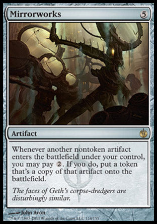 Mirrorworks (Mirrodin Besieged) Light Play Foil