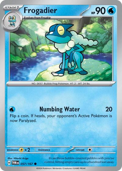 Frogadier (SV06: Twilight Masquerade) Near Mint