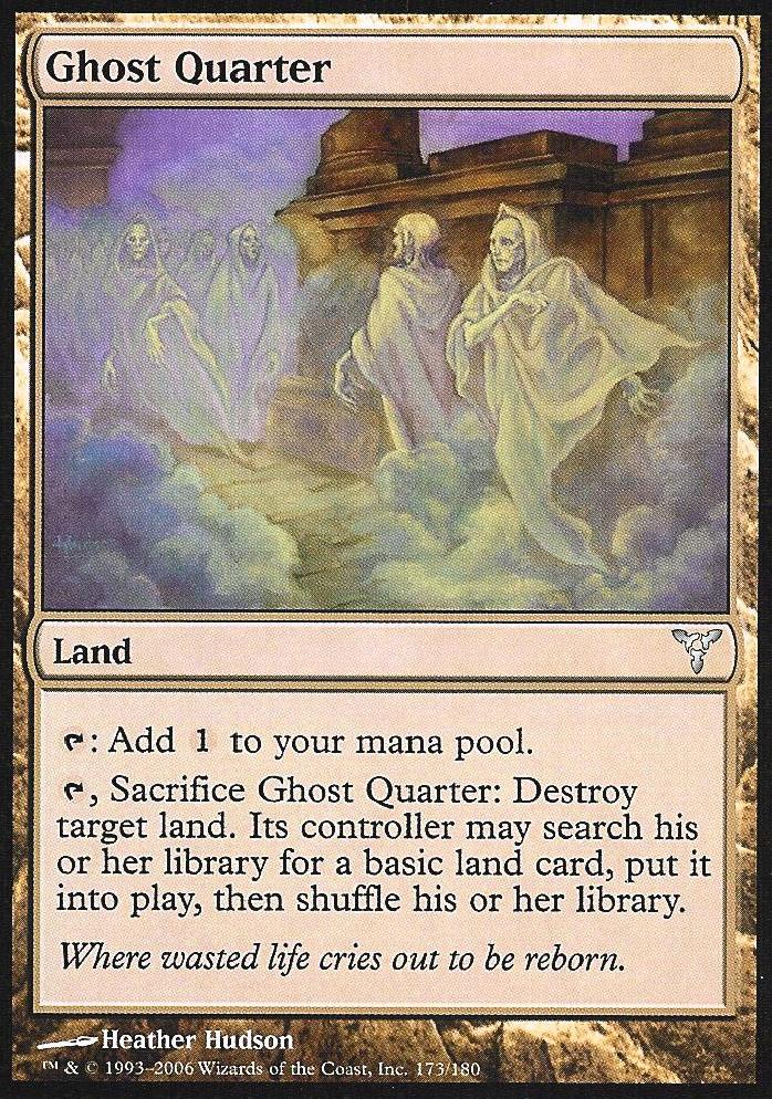 Ghost Quarter (Dissension) Light Play