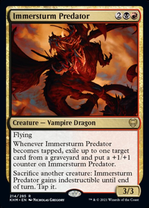 Immersturm Predator (Kaldheim) Near Mint