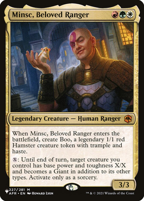 Minsc, Beloved Ranger (The List) Light Play
