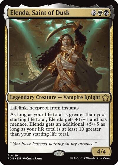Elenda, Saint of Dusk (Foundations) Near Mint