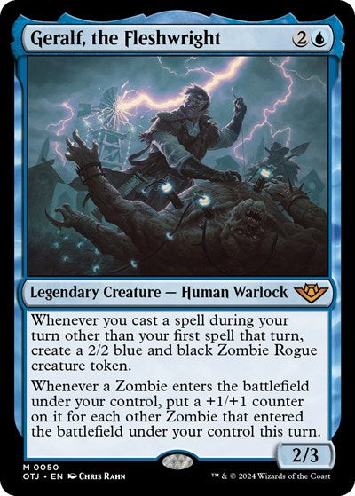 Geralf, the Fleshwright (Outlaws of Thunder Junction) Near Mint Foil