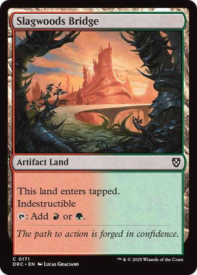 Slagwoods Bridge (Commander: Aetherdrift) Light Play