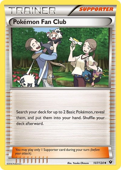 Pokemon Fan Club (XY - Fates Collide) Near Mint