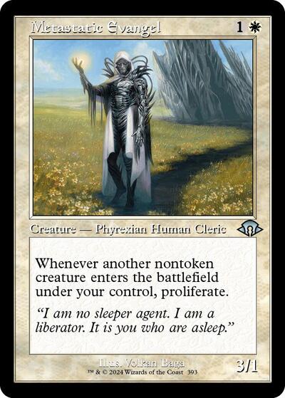 Metastatic Evangel (Retro Frame) (Modern Horizons 3) Light Play