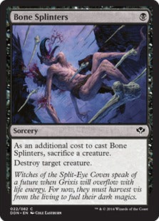 Bone Splinters (Duel Decks: Speed vs Cunning) Light Play