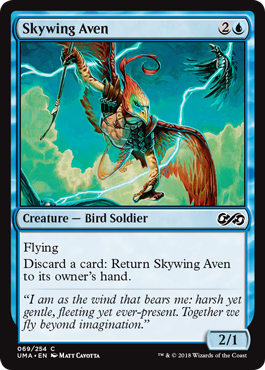 Skywing Aven (Ultimate Masters) Light Play Foil