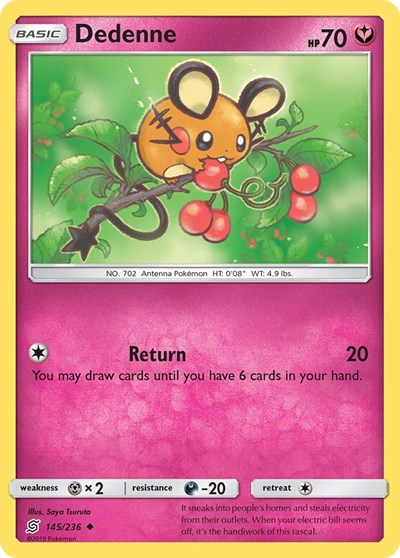 Dedenne (SM - Unified Minds) Near Mint