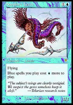 Sapphire Leech (Invasion) Light Play