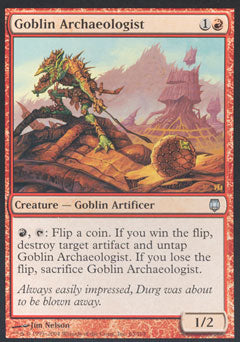 Goblin Archaeologist (Darksteel) Light Play