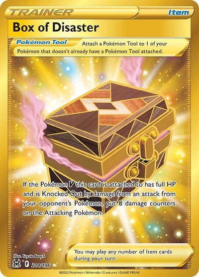 Box of Disaster (Secret) (SWSH11: Lost Origin) Near Mint Holofoil