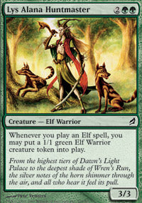 Lys Alana Huntmaster (Lorwyn) Light Play