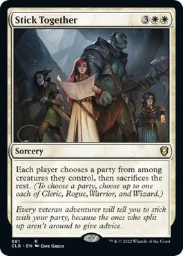 Stick Together (Commander Legends: Battle for Baldur's Gate) Light Play