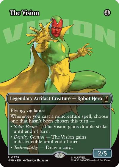 The Vision (Borderless) (Marvel Super Heroes) Near Mint